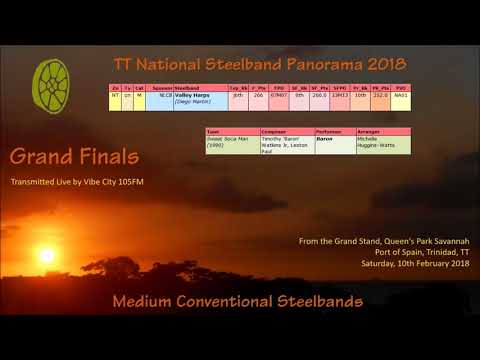 Pano Finals Medium 2018 - Valley Harps (DM) SO - Sweet Soca Man (1990) (Arr M Huggins-Watts)