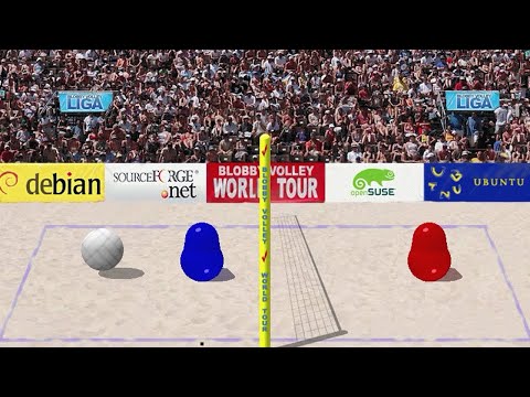 Blobby Volley 2 (PC) - Gameplay | No Commentary - YouTube