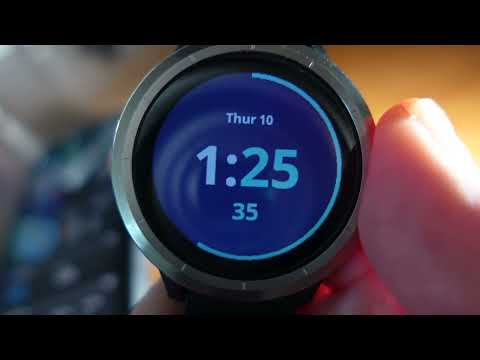 How to set up Date and Time on Vivoactive 3