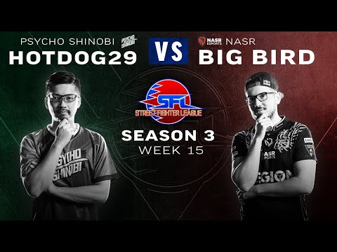 HotDog29 (Kolin) vs. Big Bird (Rashid) - Bo3 - Street Fighter League Pro-US - Season 3 Week 15