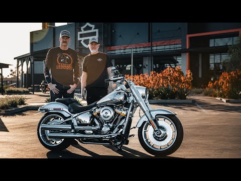 2025 "Gray Ghost" Fat Boy Icon Harley-Davidson Motorcycle Walk-Around w/ Brad Richards