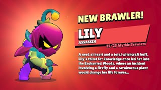 Lily Gameplay!🏵️ - Brawl Stars Sneak Peek