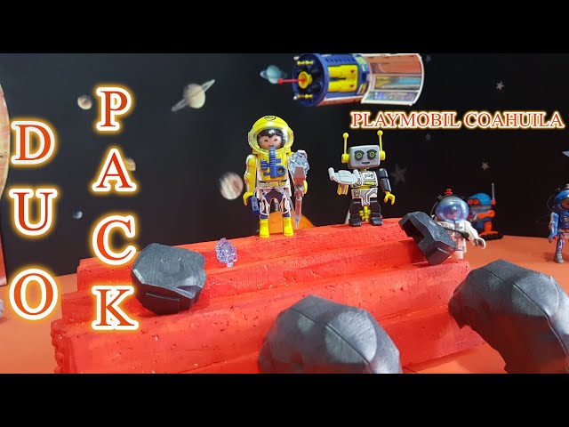 Vídeo relacionado con PLAYMOBIL Space Astronauta de la ESA con Robot | Con vehículo explorador marciano, estación de análisis y 3 muestras de rocas | Investigación espacial | Diversión para niños a partir de 4 años | 72014