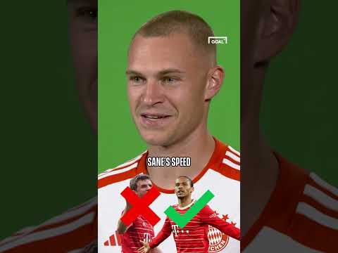 JOSHUA KIMMICH: HAALAND OR MBAPPE? 👀 [CHALLENGE] #shorts