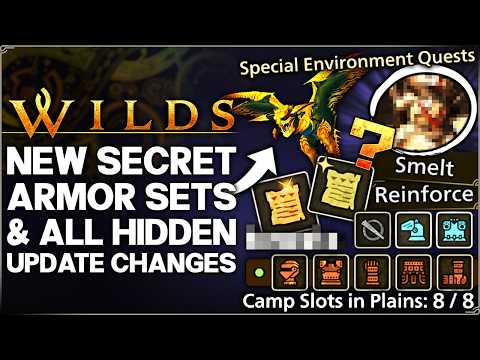 Monster Hunter Wilds - Final Title Update Secret Unlocks, Armor Sets, Skill Upgrade, Changes & More!