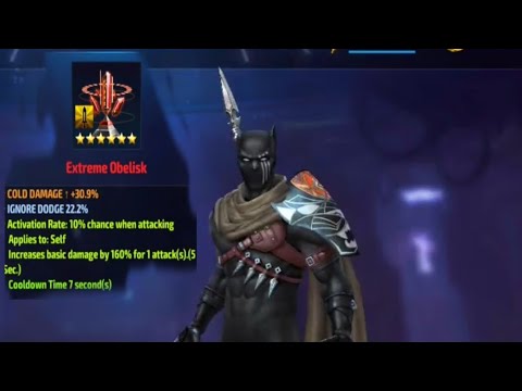 MFF BLACK PANTHER New UNI is  good for pve WITH 140 PROC OBELISK