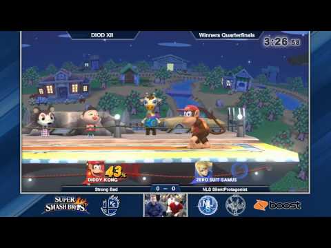 DIOD XII SSB4 Singles Winners Quarters: Strong Bad (Diddy) Vs. NLS SilentProtagonist (ZSS)