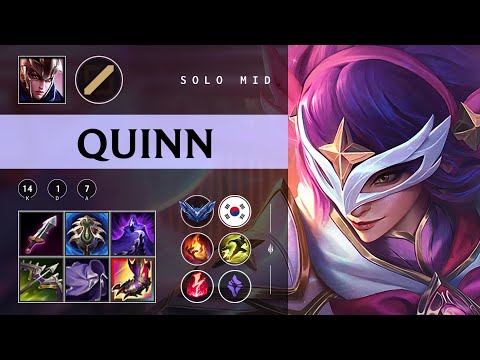 Quinn Mid vs Aurelion Sol - KR Diamond Patch 25.24