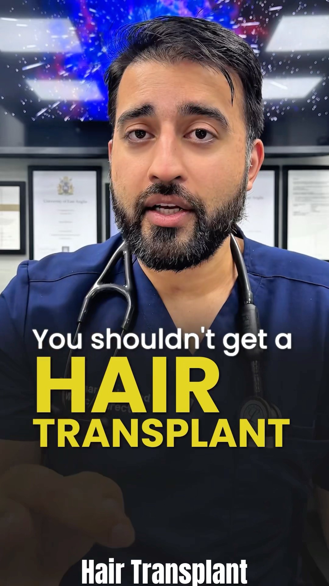 5 reasons you shouldn’t get a Hair Transplant as a Man #hairtransplant