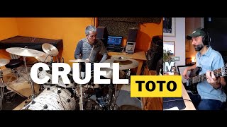 Cruel (TOTO bass cover with @joanmarcpino on drums)