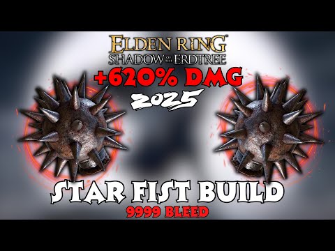 Star Fist Build Elden Ring - By far One of the MOST INSANE STRENGTH BUILDS in 2025