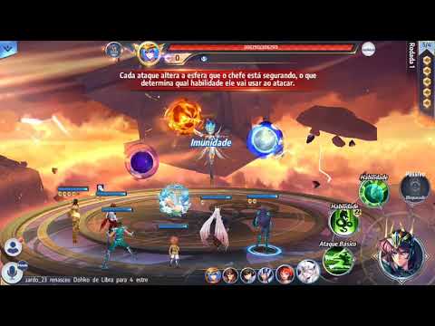 Último boss Espaço Astral Elite sem Saori e sem Shaka Araya