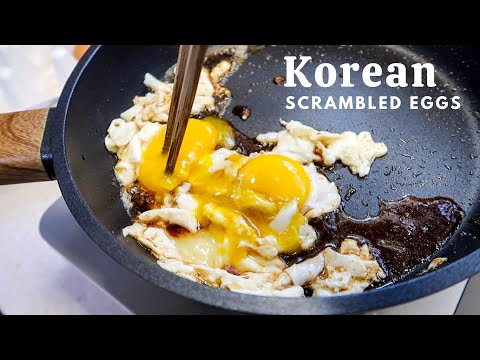 How to: Korean Scrambled Eggs | For Urgent Mornings!