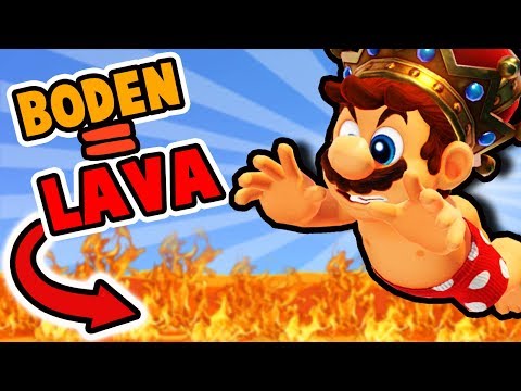 Der BODEN ist LAVA Challenge 2.0 🌋 Mario Odyssey 🔥