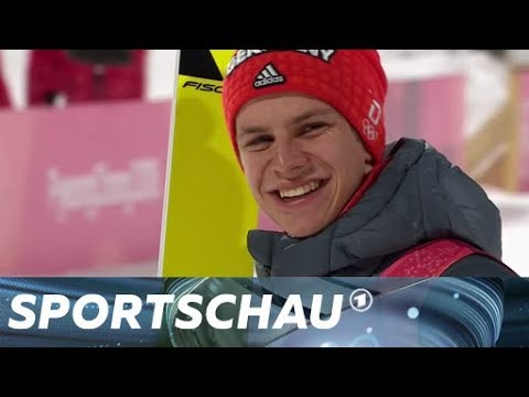 Skispringen Normalschanze Herren: Wellinger fliegt zu Olympiagold
