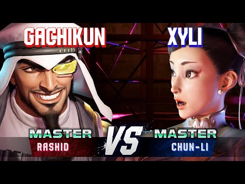 SF6 ▰ GACHIKUN (Rashid) vs XYLI (Chun-Li) ▰ High Level Gameplay