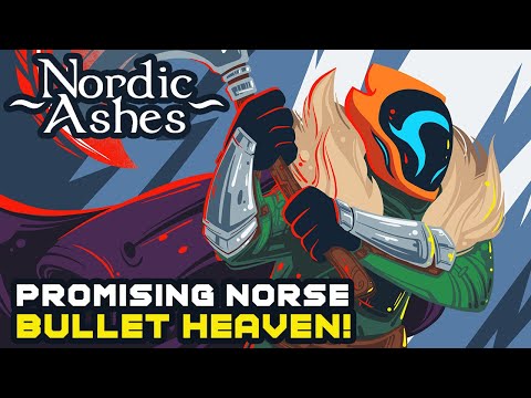 Promising Norse Bullet Heaven Roguelite - Nordic Ashes: Survivors of Ragnarok