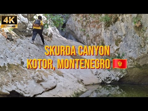 Skurda Canyon| Kotor, Montenegro 🇲🇪 | 4K Ultra HD |