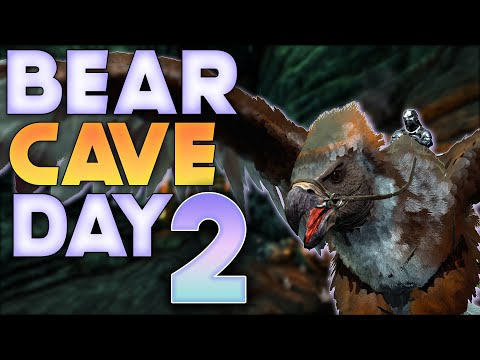 INSANE PROGRESS ON OUR MTS BEAR CAVE DAY 2! | ARK: Survival Evolved