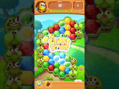 Bee Brilliant Blast Level 185 3 stars