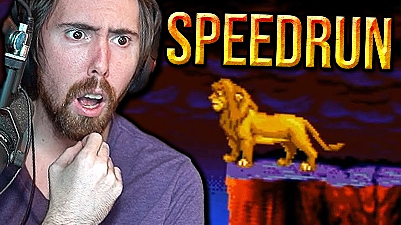 Asmongold MIND BLOWN By SPEEDRUN of The Lion King (SNES) - A Game Harder Than Dark Souls