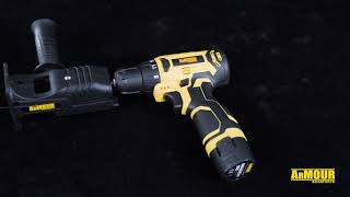 Trapano Cutty 12V Brushless con Adattatore per Seghetto Multimateriale
