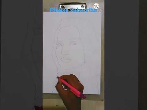 full sketch of Tamanna Bhatia by artist Sudhanva please subscribe #shorts #tamannaahbhatia