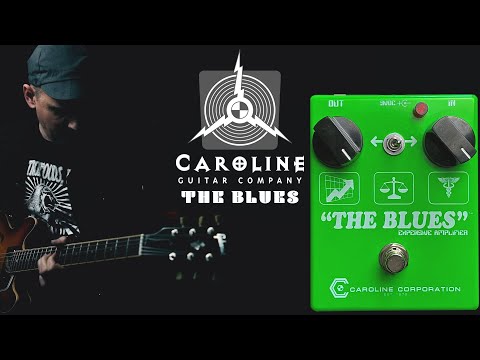Demos in the Dark // Caroline Guitar Company The Blues // Pedal Demo