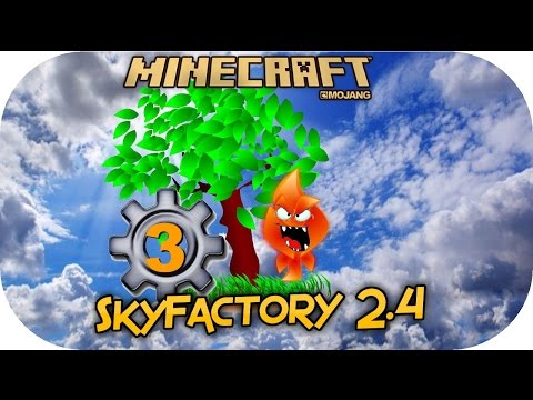 Minecraft Skyfactory 2.4 #3 Die Unentliche Wasserquelle (German/HD+)