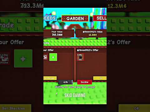 I Traded for HEADLESS HORSEMAN💀#growagarden #fypシ #shorts #viral