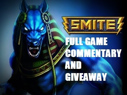 Anubis Full Game Commentary and Smite Beta Key Giveaway