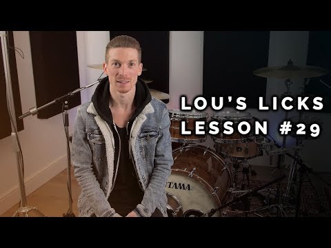 Linear Blasts in 3/4 - Lou's Licks, Lesson #29