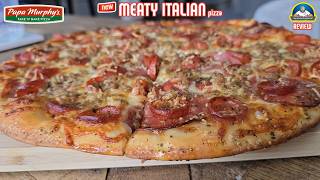 Papa Murphy's® Meaty Italian Pizza Review! 🍕 | 2nd Time Trying Take & Bake Pizza! | theendorsement