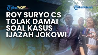 Tolak Mentah-Mentah Damai! Roy Suryo Cs Ngotot Lanjut Kasus Ijazah, Kubu Jokowi: Minta Maaf, Selesai