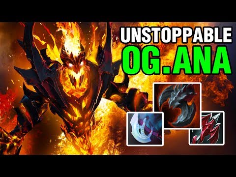 OG ANA Dota2 ~ SHADOW FIEND 22 Minutes GG (MMR 9707)