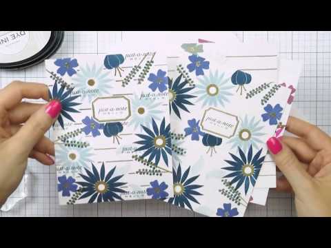 In the Studio With Yana: Stationery-Like Stamped Cards