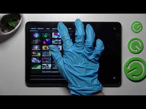 How to Download and Apply Live Wallpaper on TCL Tab 10s - Use Magic Fluids Free