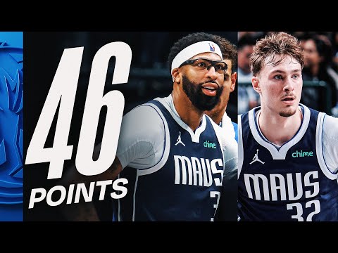 Anthony Davis (24 PTS) & Cooper Flagg (22 PTS) Drop 46 PTS vs Nets | December 12, 2025