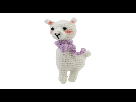Alpaca-2：How to crochet Alpaca's head？