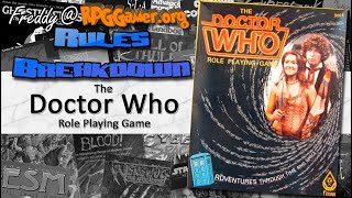 The Doctor Who Role Playing Game (Fasa 1985) | Rules Breakdown