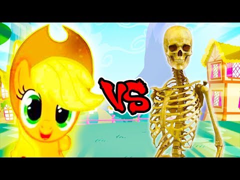 Applejack Vs Skeleton Army - Epic Battle - Left 4 dead 2 Gameplay (L4D2 My Little Pony Mod)