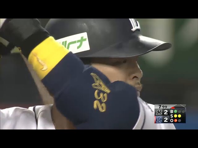 【7回裏】シーソーゲーム!! ライオンズ・浅村 左中間へ勝ち越しタイムリー2ベース!! 2015/5/19 L-M