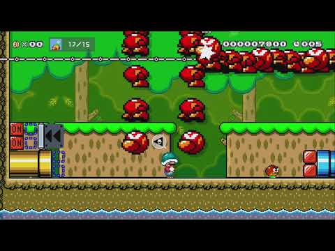 The Wiggler Hunter by Trainiax - Super Mario Maker 2 - No Commentary 1bw