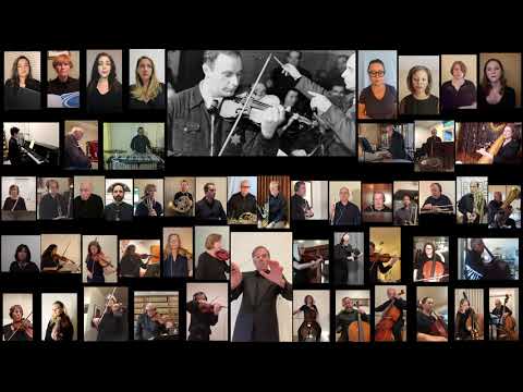"Schlof Main Kind" performed by LA Lawyers Philharmonic for Violins of Hope (Holocaust Remembrance)