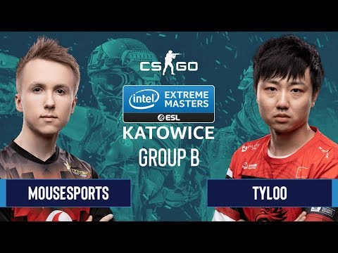 CS:GO - mousesports vs. TYLOO [Inferno] Map 1 - Group B - IEM Katowice 2020