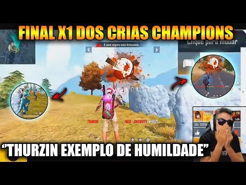 CRIAS FINAL X1 - THURZIN SURPRISES WITH HUMILITY, EPIC EXCHANGES - BEST FF CLIPS