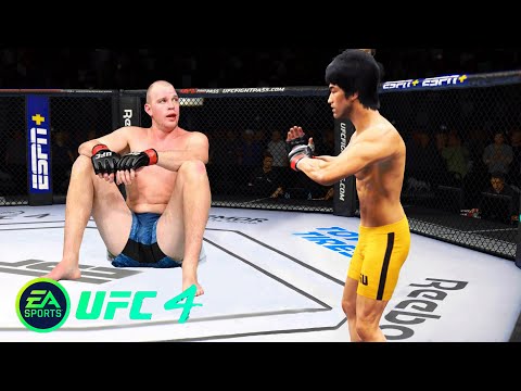 UFC4 Bruce Lee vs Stefan Struve EA Sports UFC 4 PS5