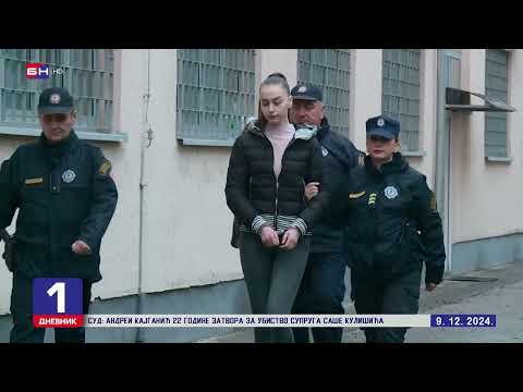 U Okružnom sudu u Doboju Andrea Kajganić danas je osuđena na 22 godine zatvora zbog ubistva supruga