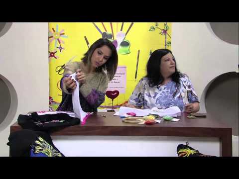 Mulher.com 14/05/2013 Valquiria Campanelli - Bordado mexicano  Parte 1/2