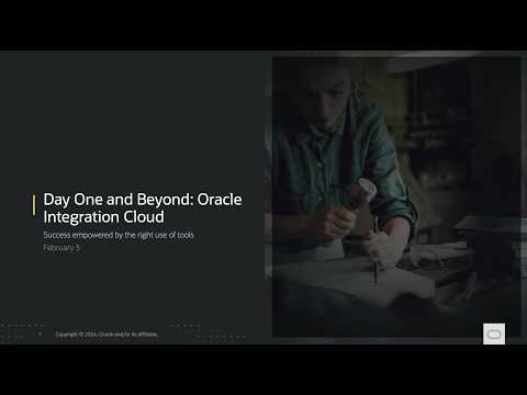 Oracle Integration Cloud business automation